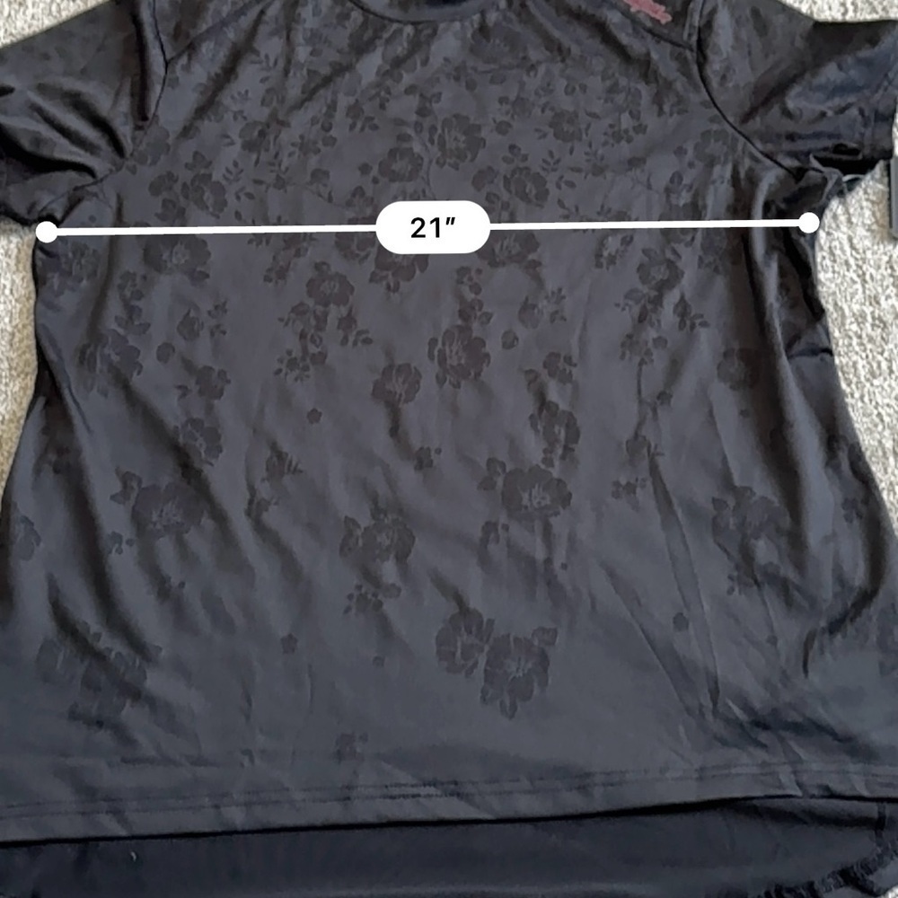 Troy Lee Designs Woman’s Black Floral Design Xl Shirt — image 7 of 8